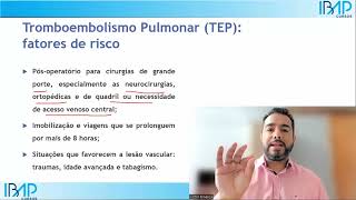 Tromboembolismo Pulmonar TEP entenda o que é  Embolia  Trombose  Prof Dr Victor Proença [upl. by Perla993]