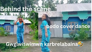 Behind the scenegwglwitarswimwn🤣🤣making cover dance video [upl. by Bikales]