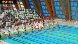 Vladimir Predkin Swims To Victory in the 50m Mens Butterfly  Wearing Mad Wave quotForceshellquot Jammers [upl. by Jat]