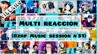 MULTI Reaccion VILLANO Antillano  BZRP Music Sessions 51 [upl. by Alaunnoif]