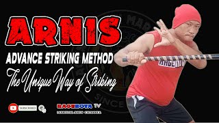 ARNIS ADVANCE STRIKING METHOD I The Unique Way of Striking [upl. by Merrilee]