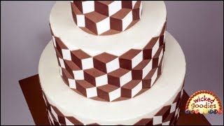 Optical Illusion Cake with Modeling Chocolate [upl. by Anayk]