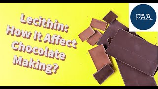 Lecithin Why you need it in chocolate making Science explained [upl. by Inalial181]