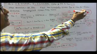 ELECTRIC TRACTION  PART  07  TRAPEZOIDAL SPEED TIME CURVE amp FOUR PROBLEMS [upl. by Anaul]