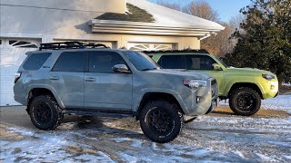 Matching Shoes Lunar Rock and Lime Rush Toyota 4Runner TRD Pros BFGoodrich KO2s [upl. by Avin645]