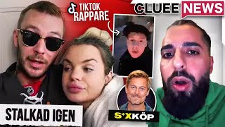 Jocke stalkad IGEN av TikTokrappare ClueeNews Filip Dikmen kickad Wahlgren s3xköp [upl. by Ahsemik]