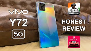 Vivo Y72 5G After 1 Week Of Usage  Honest Review  HINDI 🔥 [upl. by Eriam]