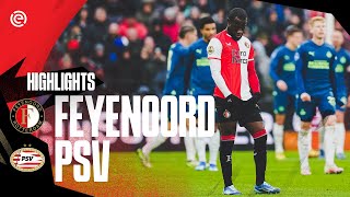 Highlights Feyenoord  PSV  Eredivisie 20232024 [upl. by Tillio]