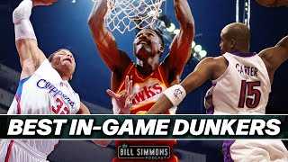 Top Five InGame Dunkers  The Bill Simmons Podcast [upl. by Feodora]