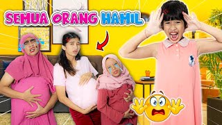 DISTA PANIK MAMI HAMIL LAGI😱😱 HAMIL KEMBAR TIGA  DRAMA trending viralvideo [upl. by Anthony249]