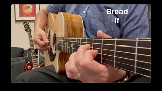 Bread  David Gates  If  Acoustic Guitar Classic Rock Cover Song  1970’s [upl. by Bertrand]