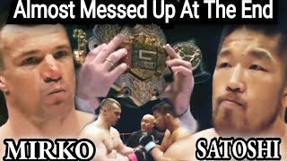 WHAT 🤯 MIRKO CRO COP FILIPOVIC Vs SATOSHI ISHII highlights [upl. by Desdamonna150]