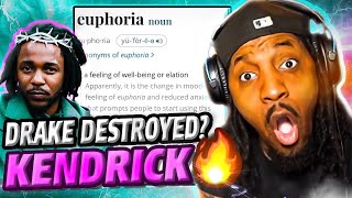 THE BOOGEYMAN CAME OUT TO PLAY  Kendrick Lamar  Euphoria Drake diss REACTION [upl. by Flore]