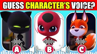 Can You Guess the MIRACULOUS KWAMIS 🐞 Characters by Their Voice 🐼  Tikki Plagg Trixx [upl. by Riva339]