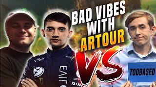 Mason Bad Vibes Game with Artour ft Arteezy vs CCnC [upl. by Dulcine]