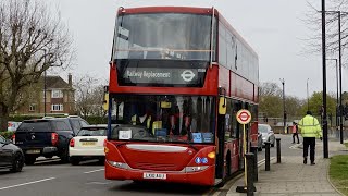 Rail Replacement Bus  Cockfosters to Wood Green  Subtitles [upl. by Arriaes]