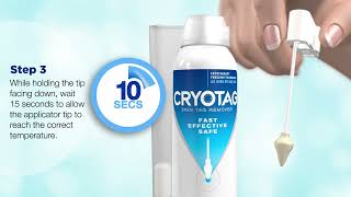 How to remove skin tags at home with Cryotag Skin Tag Remover [upl. by Khalsa]