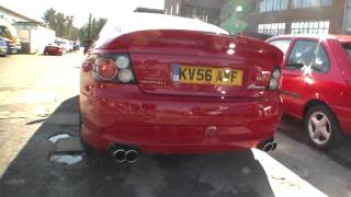 Vauxhall Holden VXR Monaro with Wortec Catback exhaust revs sound [upl. by Assiral819]