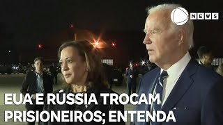 Entenda a troca de prisioneiros entre RÃºssia e Estados Unidos [upl. by Tnias]