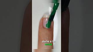 Uñas Verdes Elegantes 2023 diseñosdeuñas nailart uñasdecoradas tips viral trending belleza [upl. by Papert]