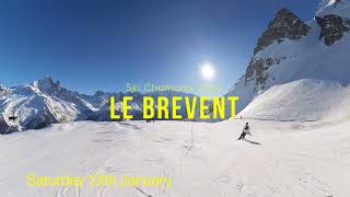 Ski Chamonix January 2024 Le Brevent [upl. by Hutchings]