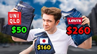 Levis VS Uniqlo VS 1 Tiny Japanese Denim Brand [upl. by Aicenet4]