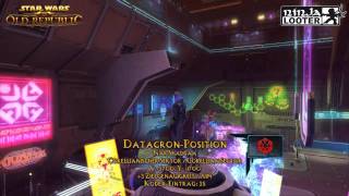 SWTOR  DatacronGuide Nar Shaddaa  Corellianischer Imp  DatacronPosition auf Ninjalooterde [upl. by Yllus241]