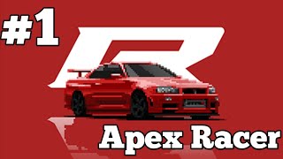 Game yang lumayan seru buat kalian mainkan coy😎  Apex Racer  PART 1 [upl. by Aehtorod]