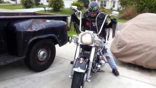 quotSpotquots last ride 1967 HD shovelhead [upl. by Kyriako352]