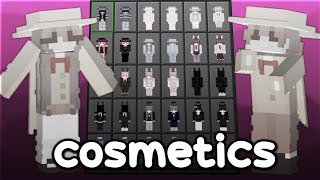 ✅ 520 cosmetics skin pack 🔥 MCPEMCBE 121 WORKS ON HIVE [upl. by Ettenoj]