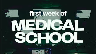 first week of medical school at barts MINI VLOG [upl. by Ashjian983]