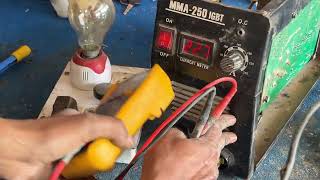 mma250 igbt welder repairing single card welding machine repair [upl. by Haropizt624]