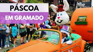 Gramado na Páscoa  Desfile de Páscoa em Gramado  Gramado Roteiros e Rotas [upl. by Leumek]