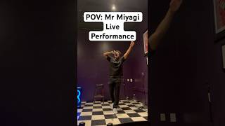 Mr Miyagi Live Performance explore newmusic hiphopartists foryou rockstar [upl. by Lohman]