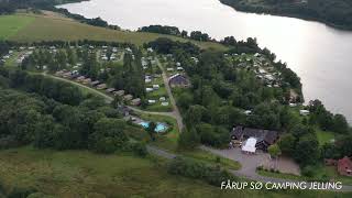 FÅRUP SØ CAMPING JELLING mit der Drohne überflogen [upl. by Andrews827]