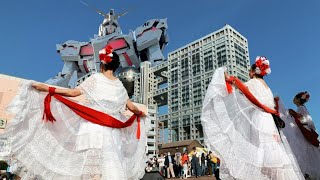 JAPONESES IMPACTADOS se ponen a BAILAR Así reaccionan a la Danza Folklórica Mexicana en Japon [upl. by Ithsav]