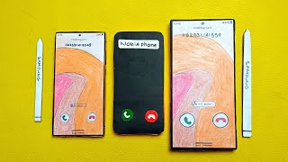 SAMSUNG S24 ultra NOKIA magic SAMSUNG S24 ultra large sizeincoming calls with s pen stop motion [upl. by Driscoll443]