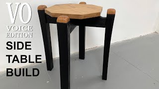 Oak side table build [upl. by Eimmis284]