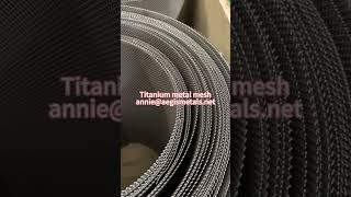 2x3mm diamond ti metal mesh 1mm titanium expanded mesh roll [upl. by Sielen]