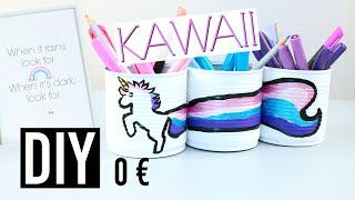 DIY KAWAII 0€  Deco Chambre Pas Chère  Room Decor français [upl. by Amabil]