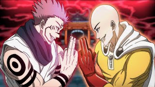 Sukuna Vs Saitama Full Part [upl. by Sonaj]