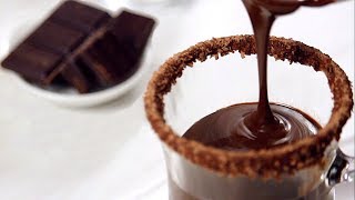 Creamy Italian Hot Chocolate Recipe  How Tasty Channel [upl. by Pell]