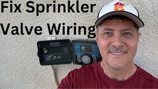 Solve Sprinkler Valve Wiring Problems Like A Pro [upl. by Keung]