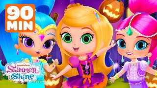 Shimmer amp Shines Spooky Halloween Fun  MORE Adventures  90 Minute Compilation  Shimmer and Shine [upl. by Nastassia549]