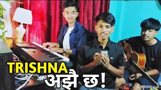 Trishna Ajhai Chha  Rohit Thapas Cover Song  Hami Teen Bhai Presents [upl. by Abehsile]