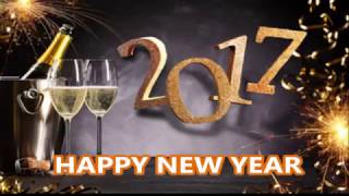 Happy New Year 2017 Wishes video downloadNew Year Whatsapp Video wallpaperanimation [upl. by Kristi]