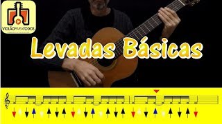 Levadas Básicas Violão Para Todos [upl. by Podvin]