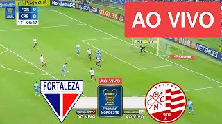 Fortaleza x Nautico AO VIVO  Copa do Nordeste 2022  Semifinal 2022  Jogo AO VIVO Agora [upl. by Larena]