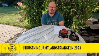 Utrustning för fjällvandring Jämtlandstriangeln 2023 [upl. by Mccord]