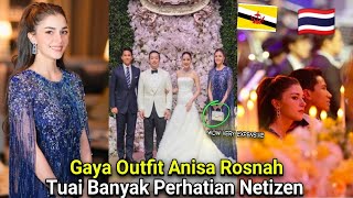 Outfit Anisa Rosnah amp Prince Mateen Saat Hadiri Pernikahan Temanya Di Tailand [upl. by Justin586]